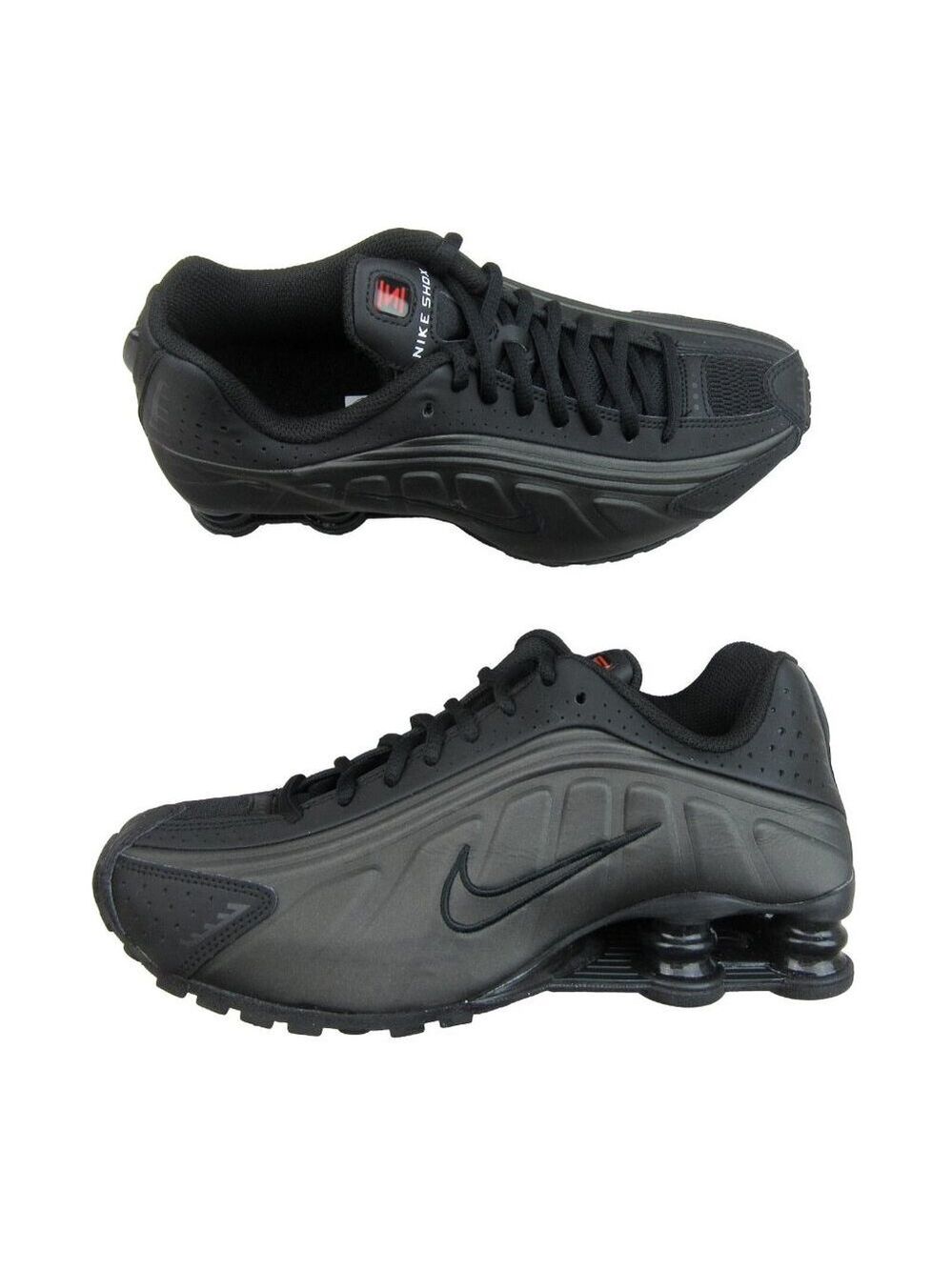 Nike Shox R4 GS Size 6.5Y / Womens Size 8 Black Athletic Shoes NEW